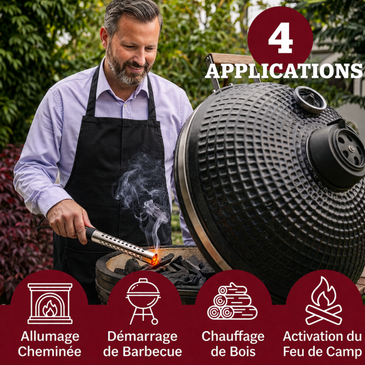 Allume‑barbecue électrique spécial kamado | Ignis