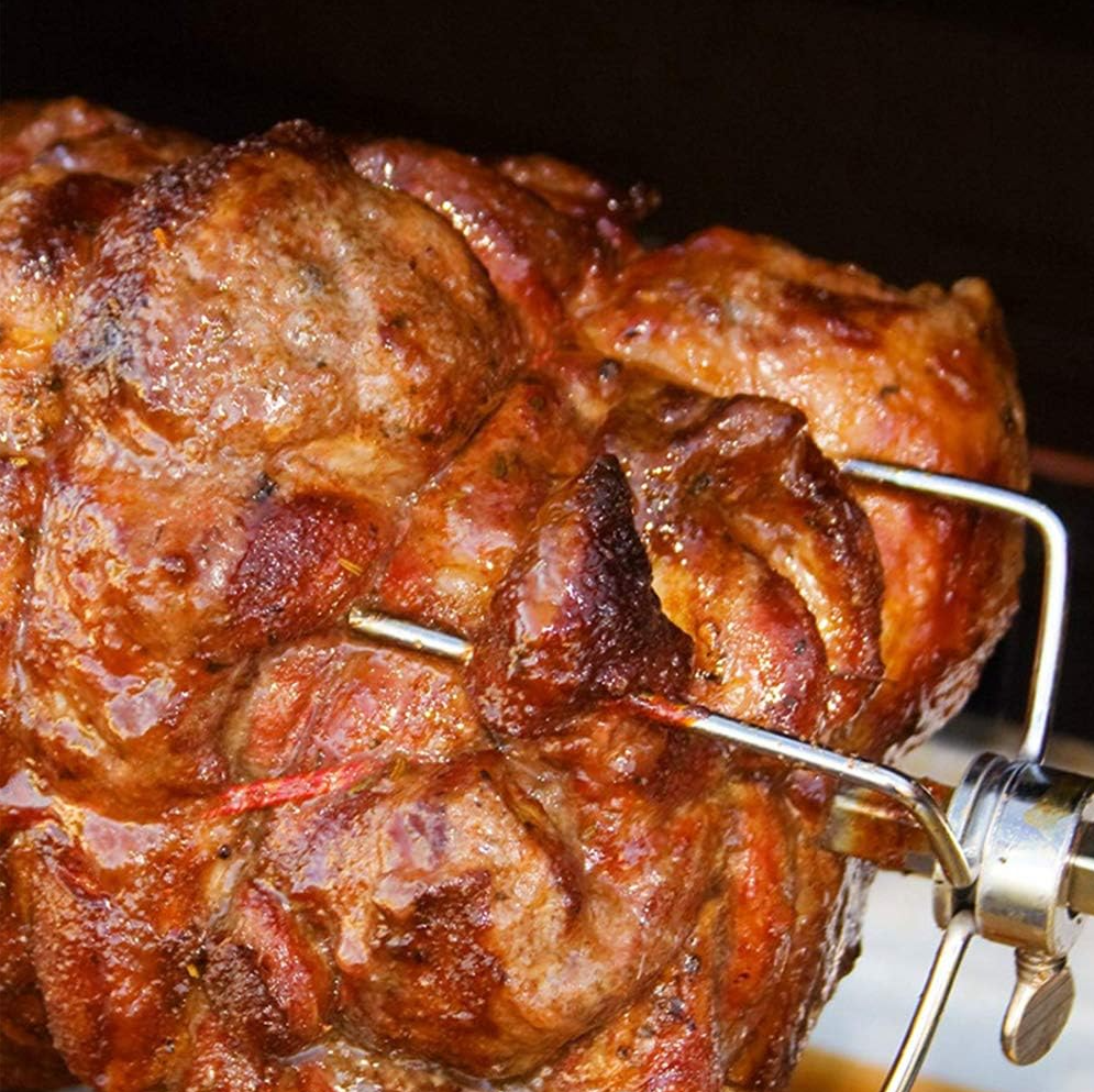 Broche rotative électrique pour barbecue 360° en acier inoxydable | Rotar