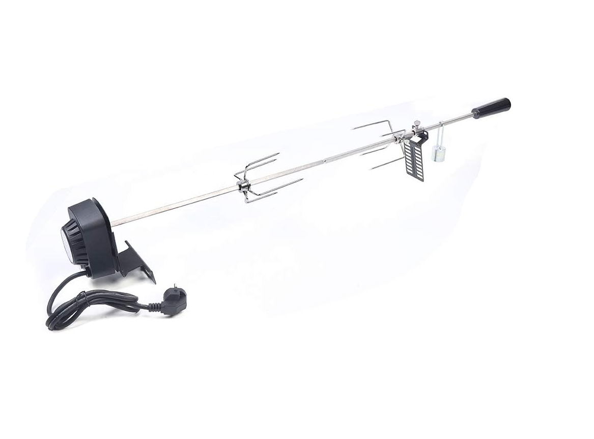 Broche rotative électrique pour barbecue 360° en acier inoxydable | Rotar