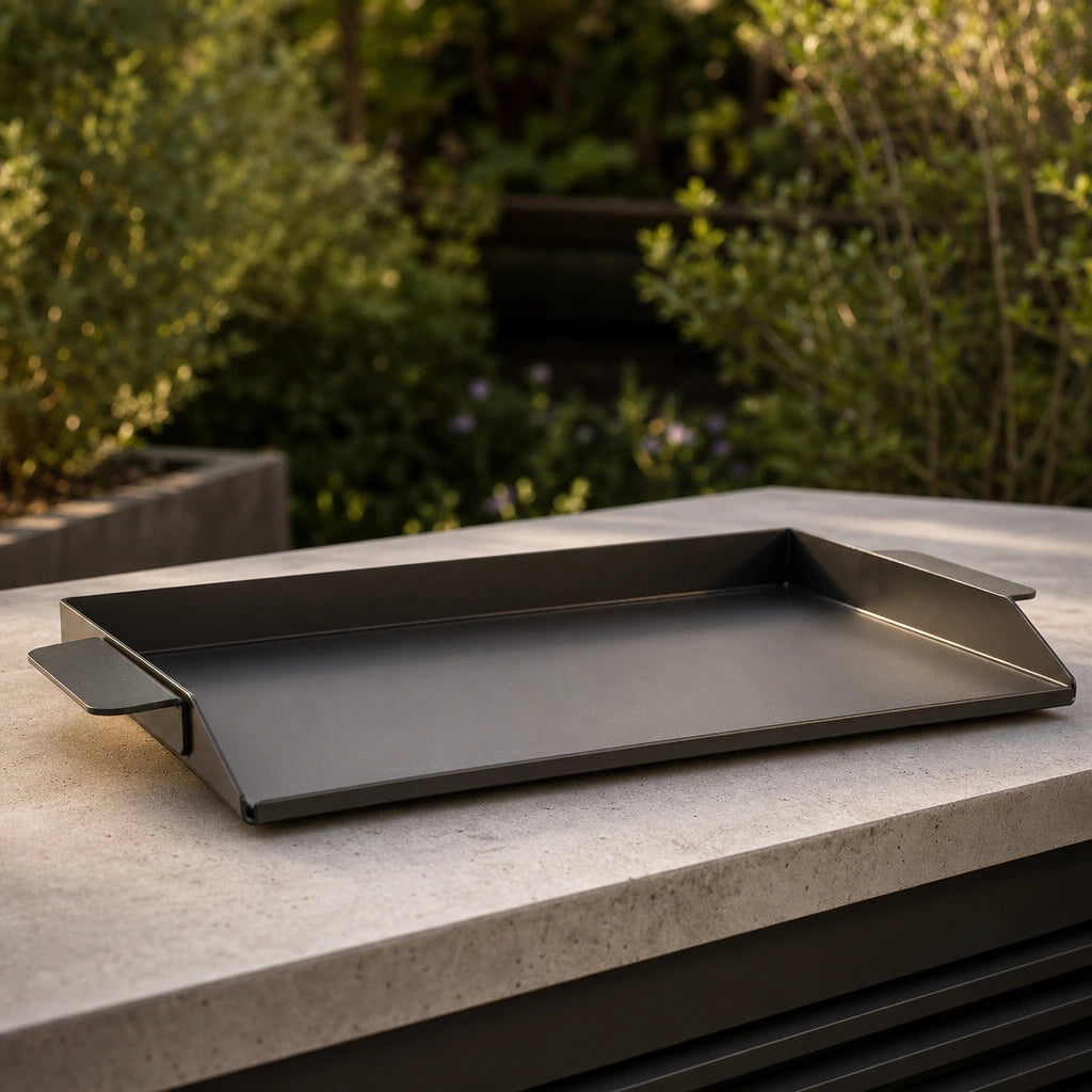 Plaque de cuisson plate en acier au carbone pour barbecue | Grida