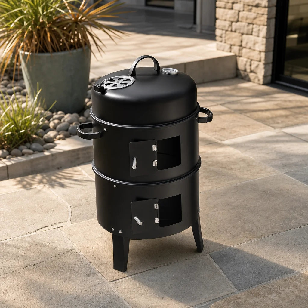 Fumoir vertical compact avec grilles | Aeroge